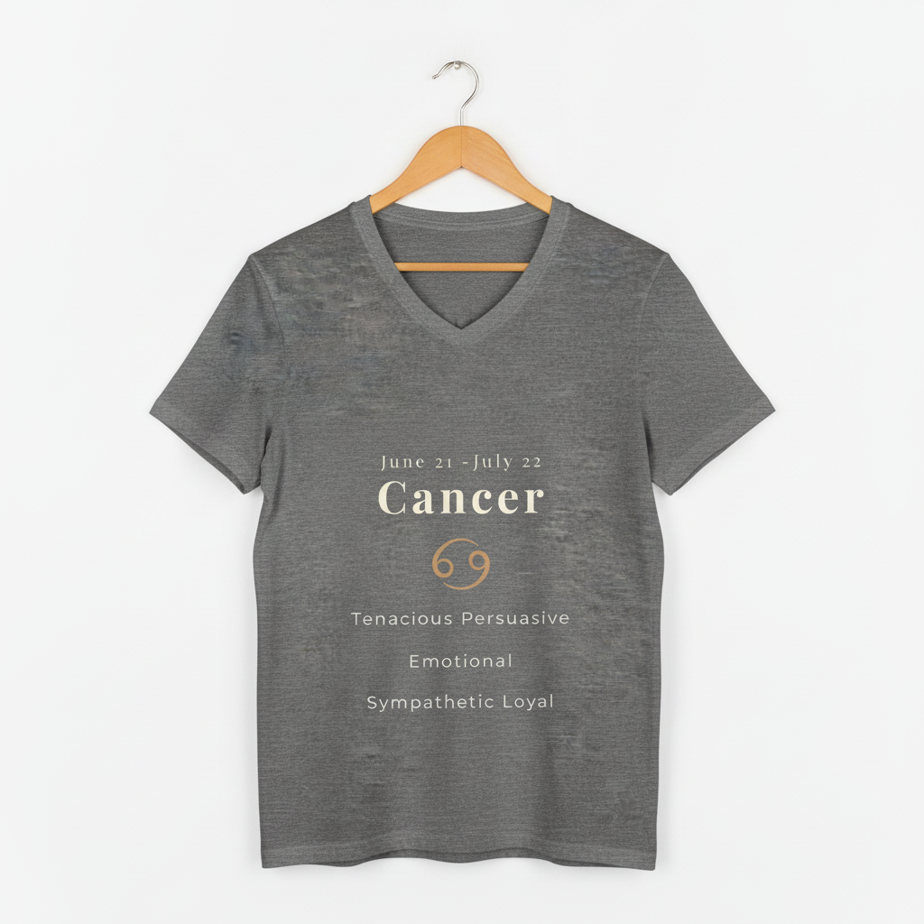 Deep Heather Cancer Hanger Mockup