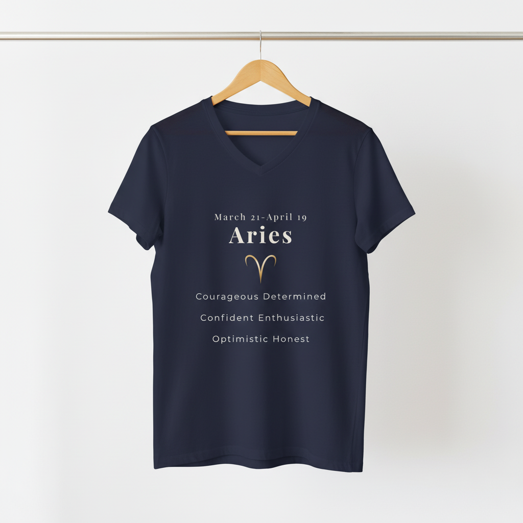 Navy Aries Hanger Mockup