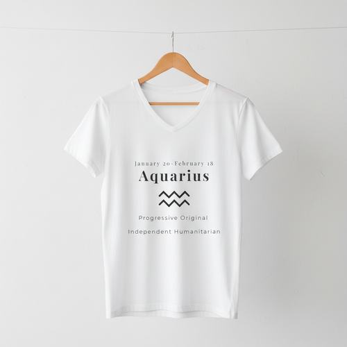 White Aquarius Hanger Mockup